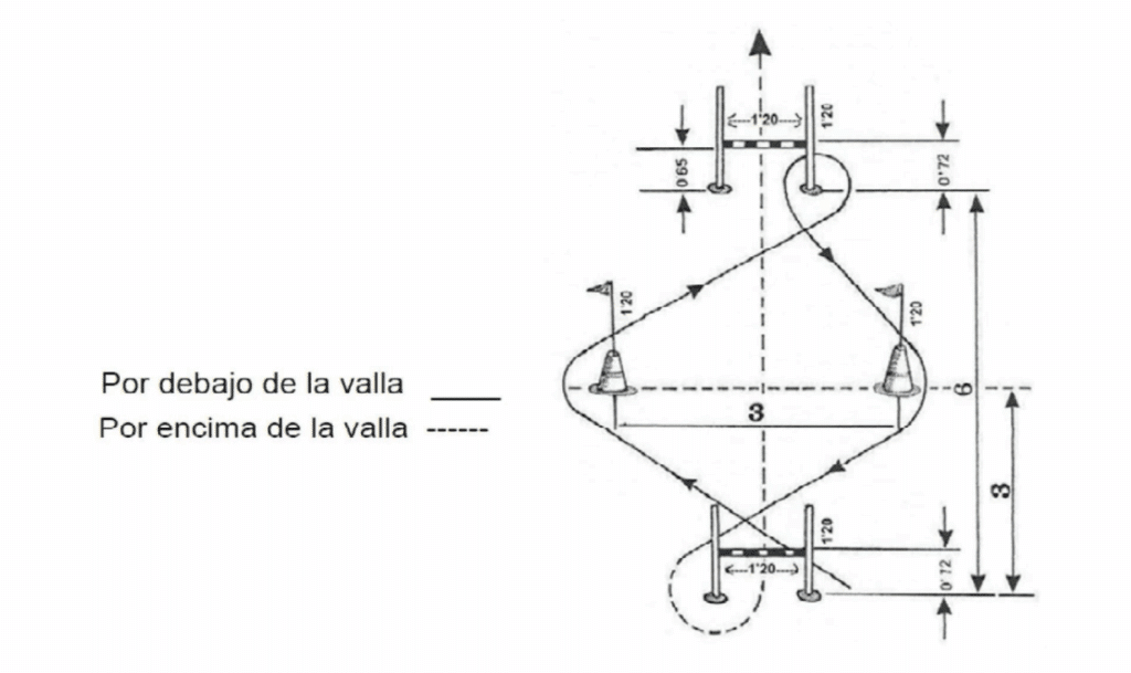 guardia civil circuito agilidad coordinación